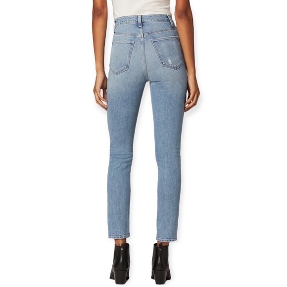NWT Joe’s Jeans The Raine Super High Rise Cigarette Ankle in Origin Blue Size 26 - Picture 3 of 12